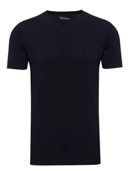 Wotega T-Shirt Alton Basic Tee Crew Neck Set Dunkelblau