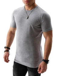 Wotega T-Shirt Alton Basic Tee Crew Neck Set Grau/Dunkelgrau/Hellgrau