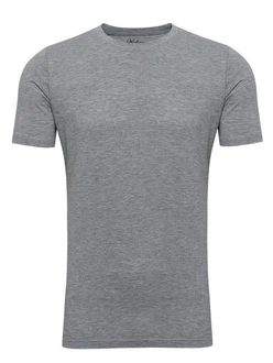 Wotega T-Shirt Alton Basic Tee Crew Neck Set Grau/Dunkelgrau/Hellgrau