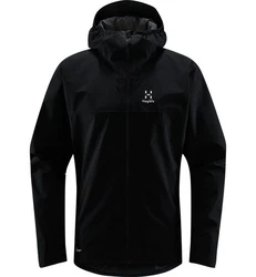 Haglöfs Korp Proof Jacket Herren Anorak Schwarz/Grau