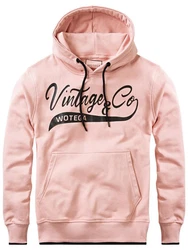 WOTEGA Kapuzenpullover Sweat Hoodie WT Star Rosa