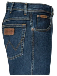 Wrangler Texas Stretch Jeans Regular Fit Authentic Straight Blau/Dunkelblau/Hellblau