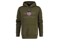 Gant Hoodie REG ARCHIVE SHIELD HOODIE Grn (Juniper Green)