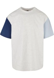 URBAN CLASSICS T-Shirt Urban Classics Herren Organic Oversized Colorblock Tee 