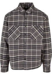 Langarmhemd Herren Boxy Kane Check Shirt (1-tlg)