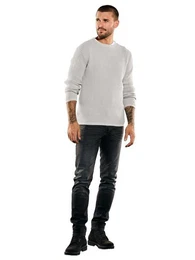 Rundhalspullover Pullover regular