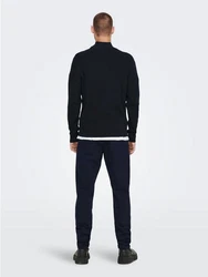 ONLY & SONS Strickpullover ONSPHIL Polo Strick Sweater (6415) dunkelblau (6415)