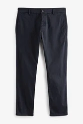 Next Slim Fit Chinohose mit Stretch Dunkelblau/Blau/Hellblau
