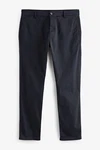 Next Slim Fit Chinohose mit Stretch Dunkelblau/Blau/Hellblau