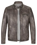 Milestone Jacke Style MSEmilio Grau/Braun/Dunkelbraun/Dunkelgrau