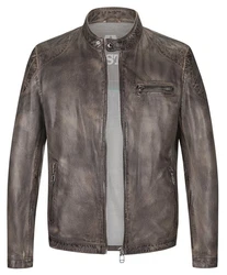 Milestone Jacke Style MSEmilio Grau/Braun/Dunkelbraun/Dunkelgrau