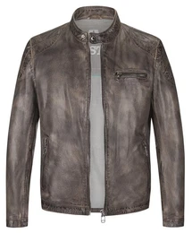Lederjacke MSEmilio Herrenjacke aus Lammnappa Leder