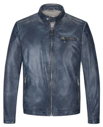 Milestone Jacke Style MSEmilio Dunkelblau/Blau/Grau