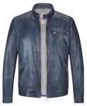 Milestone Jacke Style MSEmilio Dunkelblau/Blau/Grau