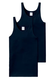 Unterhemd 2er Pack Cotton Essentials Feinripp (Spar-Set, 2-St) Unterhemd / Tanktop - Baumwolle - Strapazierfhig