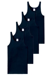 Unterhemd 4er Pack Cotton Essentials Feinripp (Spar-Set, 4-St) Unterhemd / Tanktop - Baumwolle - Strapazierfhig