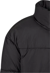 Urban Classics Herren Short Big Puffer Jacket (1-St) Schwarz/Dunkelgrau