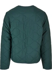 URBAN CLASSICS Anorak Urban Classics Herren Liner Jacket Dunkelgrün/Grün