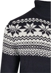 Brandit Herren Cardigan Norweger (1-tlg) Dunkelblau/Blau/Hellblau