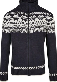 Brandit Herren Cardigan Norweger (1-tlg) Dunkelblau/Blau/Hellblau