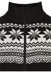 Brandit Herren Cardigan Norweger (1-tlg) Schwarz/Braun