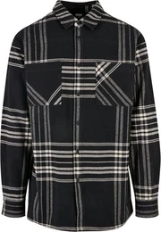 Langarmhemd Herren Long Oversized Checked Summit Shirt (1-tlg)
