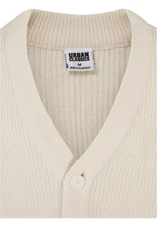 Urban Classics Strickjacke Beige/Dunkelrot/Khaki