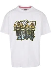 Southpole T-Shirt Graphic Tee (1-tlg) Weiß/Creme/Gold