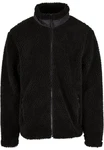 URBAN CLASSICS Herren Basic Sherpa Jacket (1-St) Schwarz