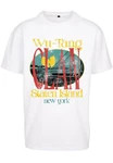 Upscale by Mister Tee Herren Wu Tang Staten Island Oversize Tee Orange/Rot/Weiß/Grün