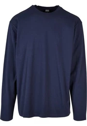 T-Shirt Herren Heavy Oversized Garment Dye Longsleeve (1-tlg)