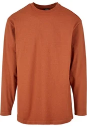 URBAN CLASSICS T-Shirt Urban Classics Herren Heavy Oversized Garment Dye Longsleeve 