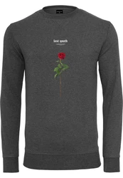 MisterTee Rundhalspullover MisterTee Herren Lost Youth Crewneck Rosa