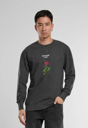 MisterTee Rundhalspullover MisterTee Herren Lost Youth Crewneck Rosa