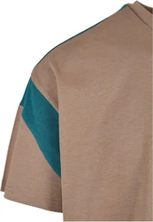 URBAN CLASSICS T-Shirt Urban Classics Herren Active Tee Braun/Beige/Khaki