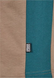 URBAN CLASSICS T-Shirt Urban Classics Herren Active Tee Braun/Beige/Khaki