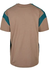 URBAN CLASSICS T-Shirt Urban Classics Herren Active Tee Braun/Beige/Khaki