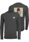 Mister Tee Rundhalspullover Wasted Youth Crewneck Rot/Rosa/Dunkelgrau/Grau/Lila