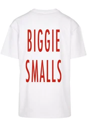 Upscale by Mister Tee T-Shirt Biggie Smalls Concrete Oversize Tee Weiß/Rot/Hellblau
