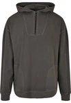 URBAN CLASSICS Kapuzensweatshirt Urban Classics Herren Overdyed Camp Hoody Grau/Dunkelgrau/Braun/Dunkelgrün/Khaki