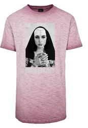 Mister Tee Herren Bad Habit Tee (1-tlg) Rosa/Rot