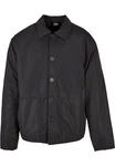 URBAN CLASSICS Herren Utility Jacket Schwarz/Dunkelgrau