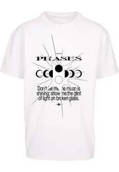 MisterTee Moon Phases Tee (1-tlg) Weiß/Schwarz/Braun/Rot/Lila