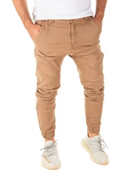 Yazubi Cargohose Chino Pants Draven Khaki/Beige/Braun