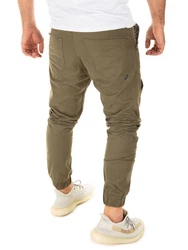 Yazubi Cargohose Chino Pants Draven Khaki/Dunkelgrün
