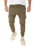 Yazubi Cargohose Chino Pants Draven Khaki/Dunkelgrün