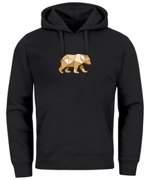 Hoodie Hoodie Herren Br Aufdruck Grafik Outdoor Polygon Motive Printshirt