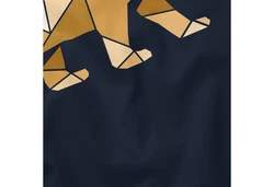 Neverless Tanktop Herren Tank-Top Grafik Outdoor Polygon Motive Printshirt mit Print Braun/Dunkelblau/Blau