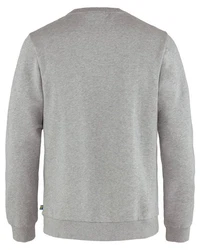 Fjällräven Sweatshirt Logo Herren Rot/Silber/Hellgrau