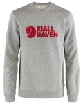 Fjällräven Sweatshirt Logo Herren Rot/Silber/Hellgrau